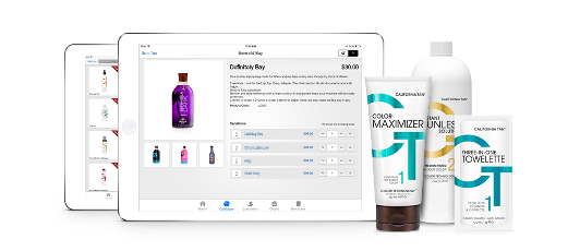 App for beauty distributors
