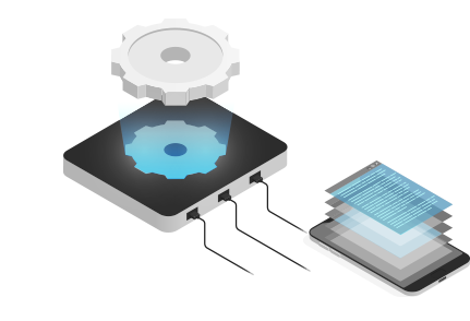 Custom-built connector