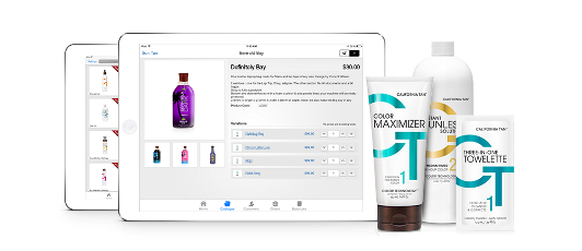 App for beauty distributors