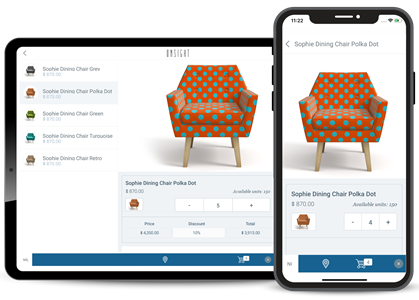 App for homeware distributors