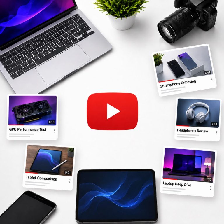YouTube tech channels