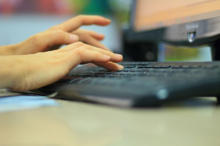 keyboard data entry