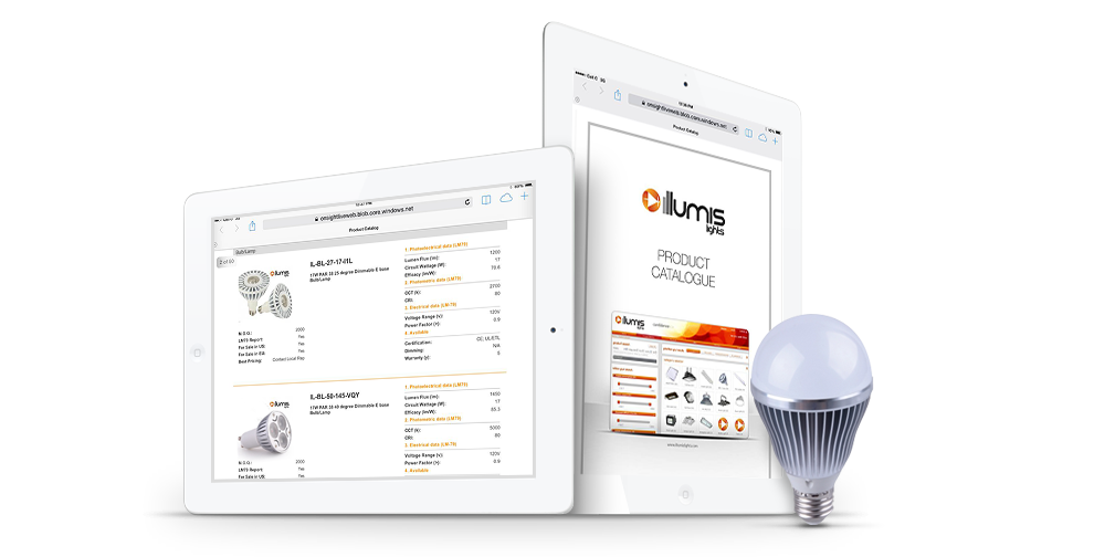 Illumis Lights - App Product View