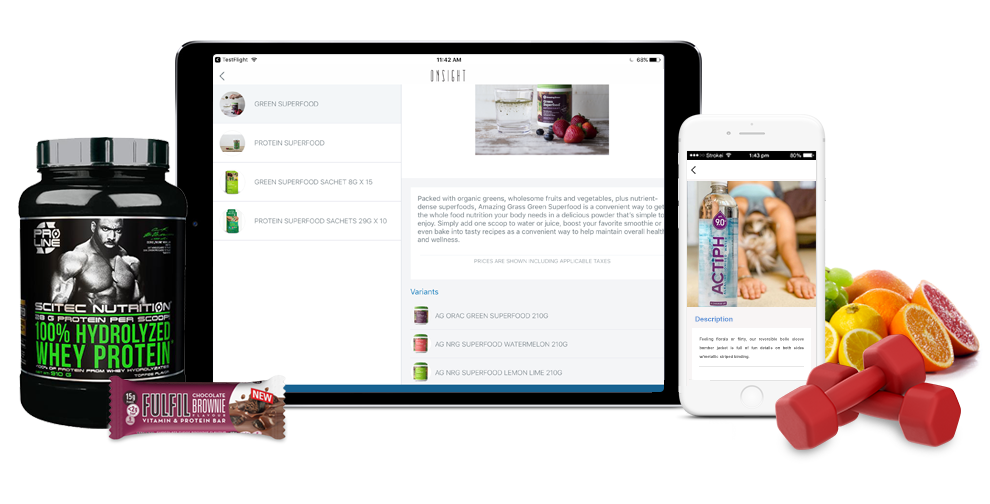 Leydens Sports Nutrition - Sales App Leydens Sports Nutrition - Sales App